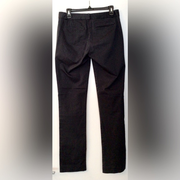 BANANA REPUBLIC Navy Blue Cotton Stretch Pants - US 2 - Picture 2 of 4